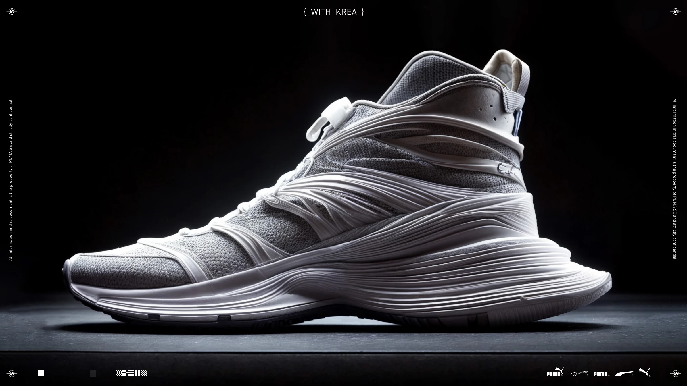 Dark footwear concept render
