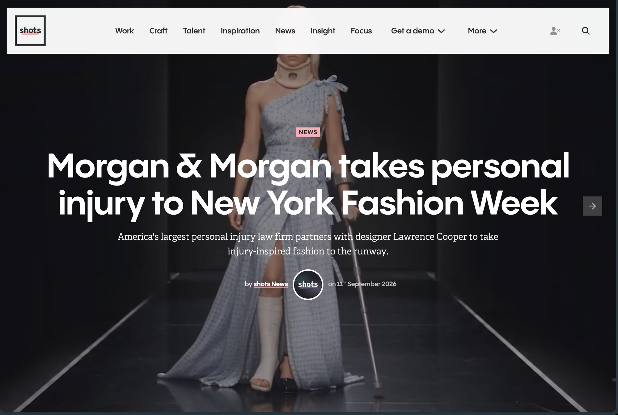 Shots coverage of The Slip & Fall Collection