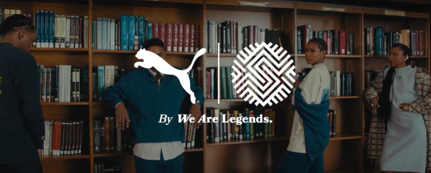PUMA × Schomburg, By We Are Legends, in the library